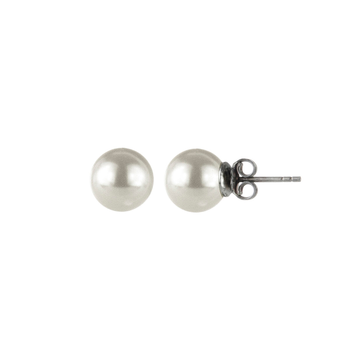 Orecchini con perla splendente Pearl - Bianco - Sodini Bijoux