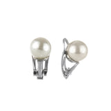 Orecchini a clip con perla Pearl - Bianco - Sodini Bijoux