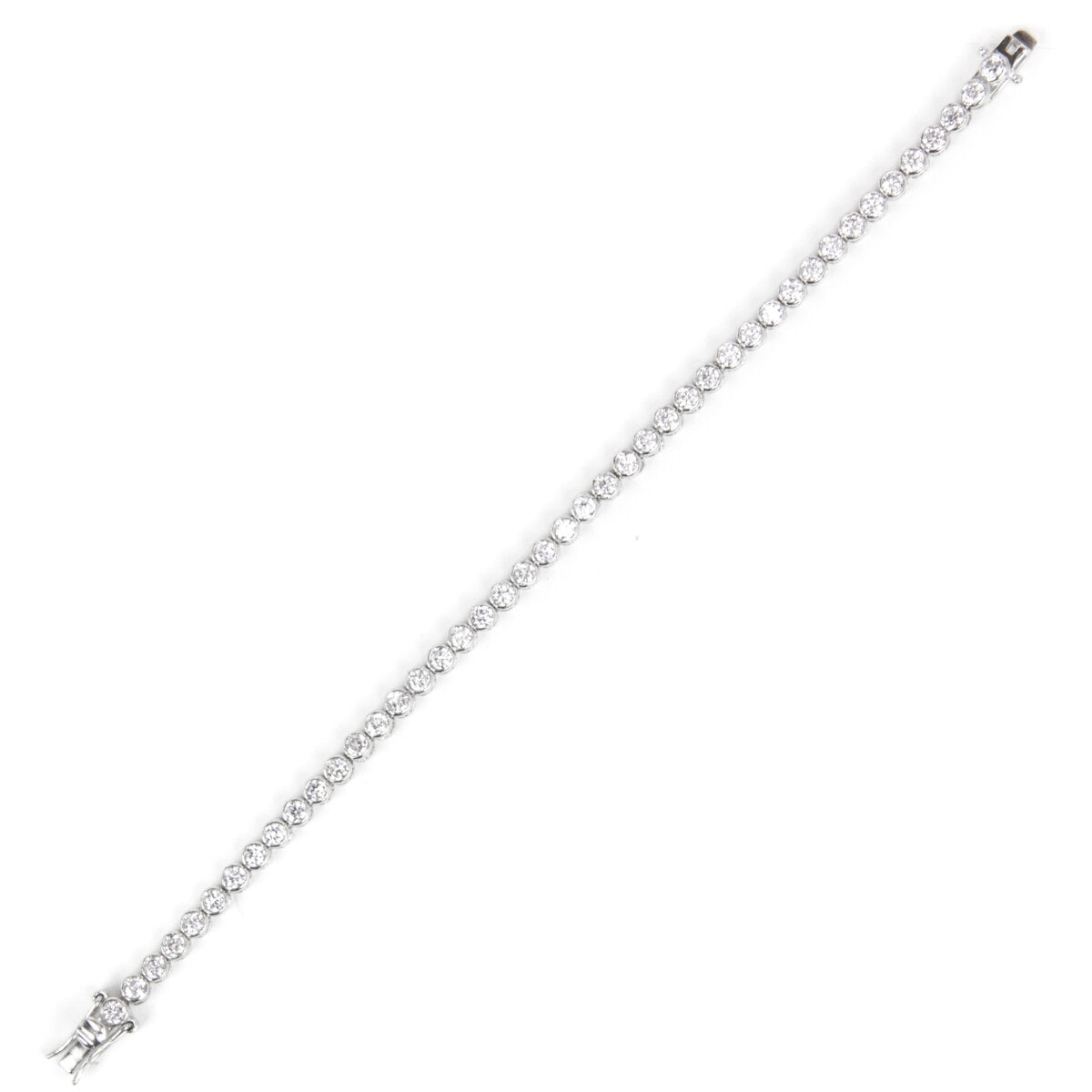 Cubic zirconia bracelet Pearl - White - Sodini Bijoux