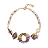 Choker with garland Hermitage - Multicoloured - Sodini Bijoux