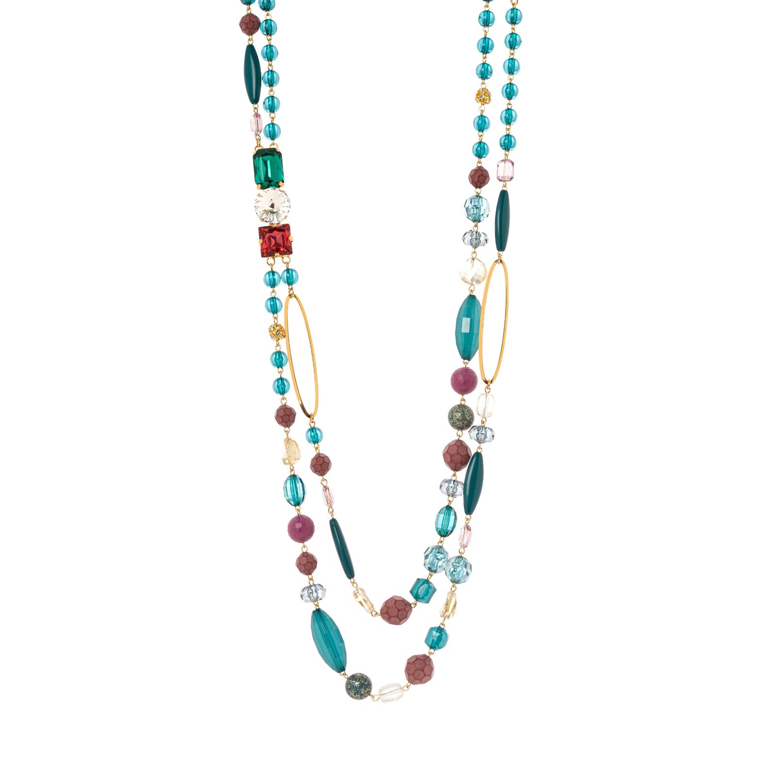 Collana a due fili Evelin - Multicolor - Sodini Bijoux