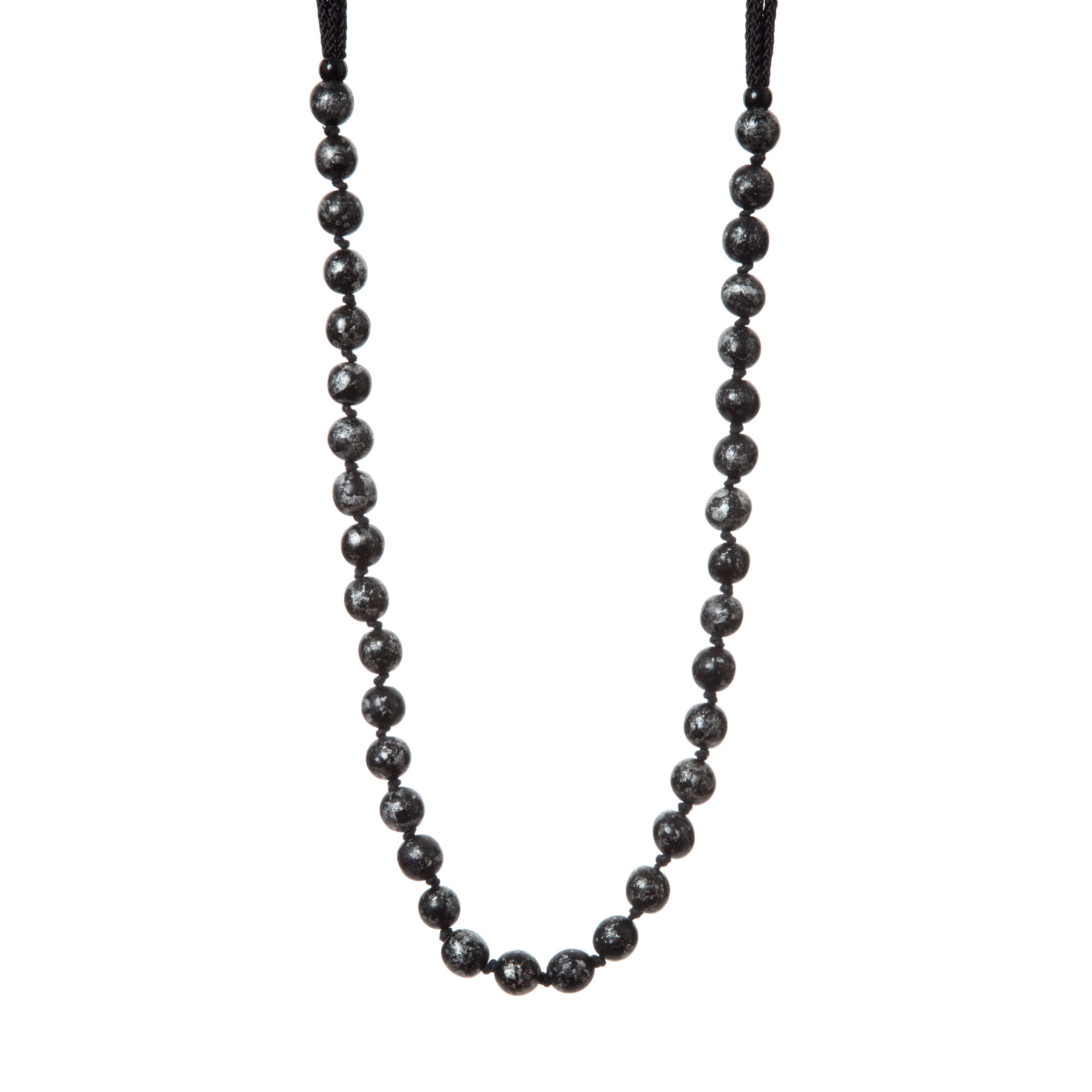 Collana con boule Masai - Nero - Sodini Bijoux