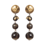 Orecchini con boule Masai - Oro - Sodini Bijoux