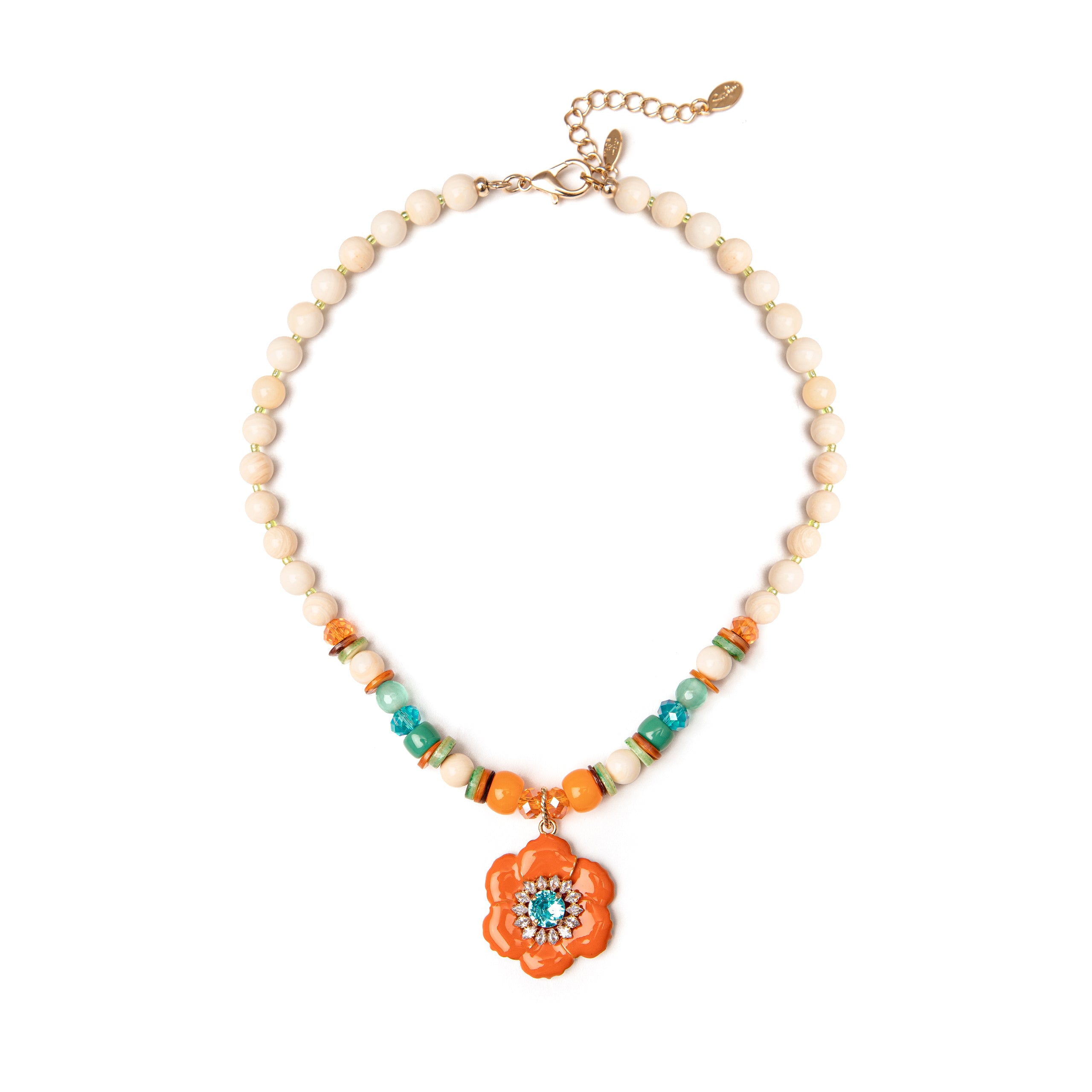 Girocollo con pendente Galen - Multicolor - Sodini Bijoux