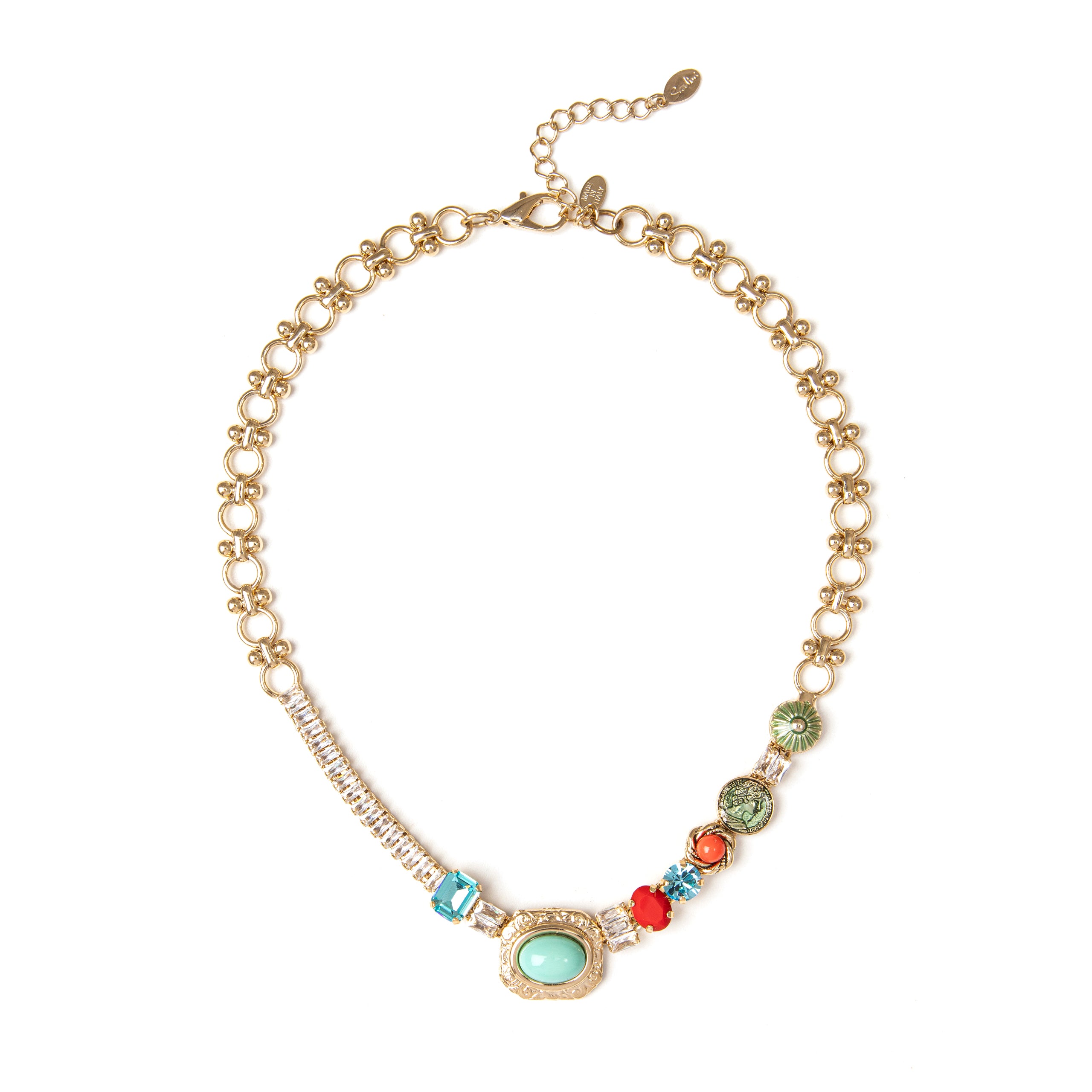 Collana girocollo Magdalena - Multicolor - Sodini Bijoux