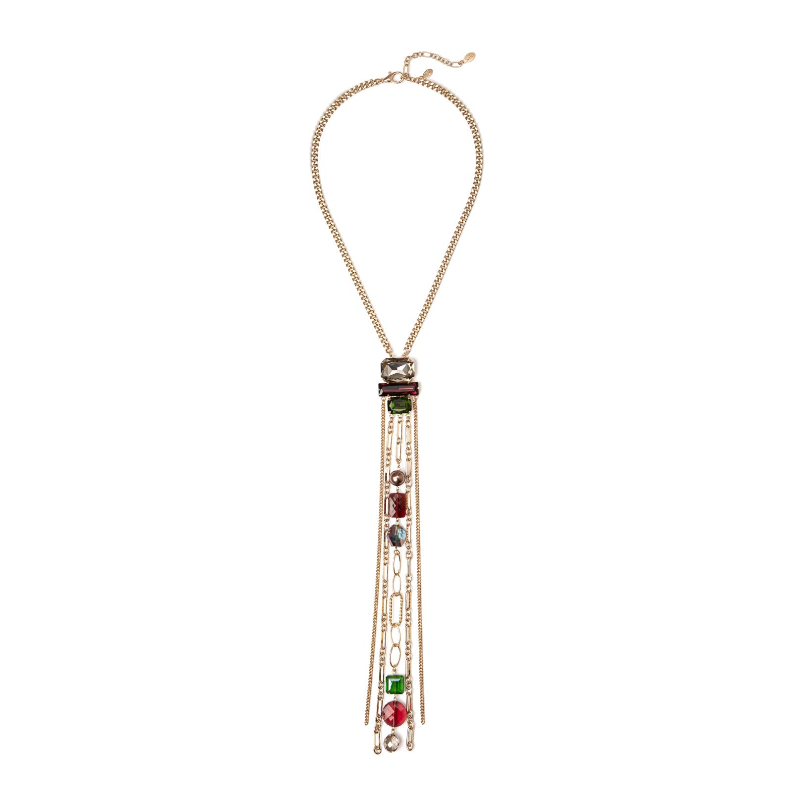 Collana con catene pendenti Madame - Multicolor - Sodini Bijoux