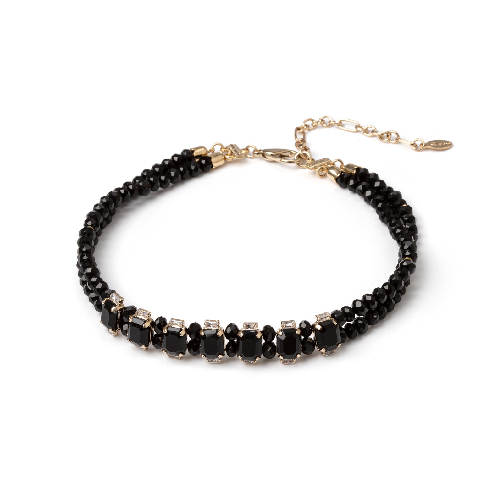 Choker necklace Madame - Black - Sodini Bijoux