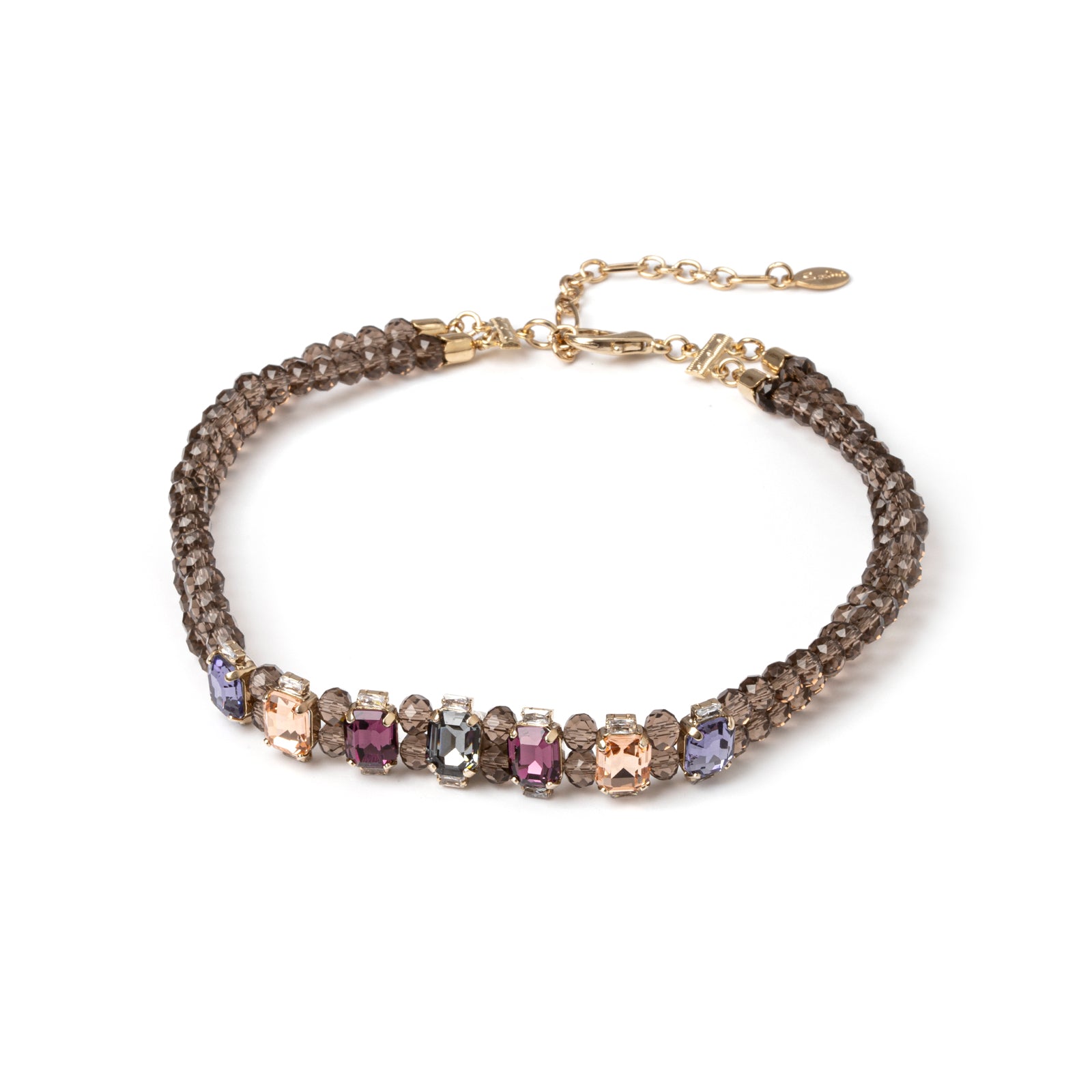 Choker necklace Madame - Multicolor - Sodini Bijoux