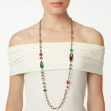 Long necklace La reve - Multicoloured - Sodini Bijoux