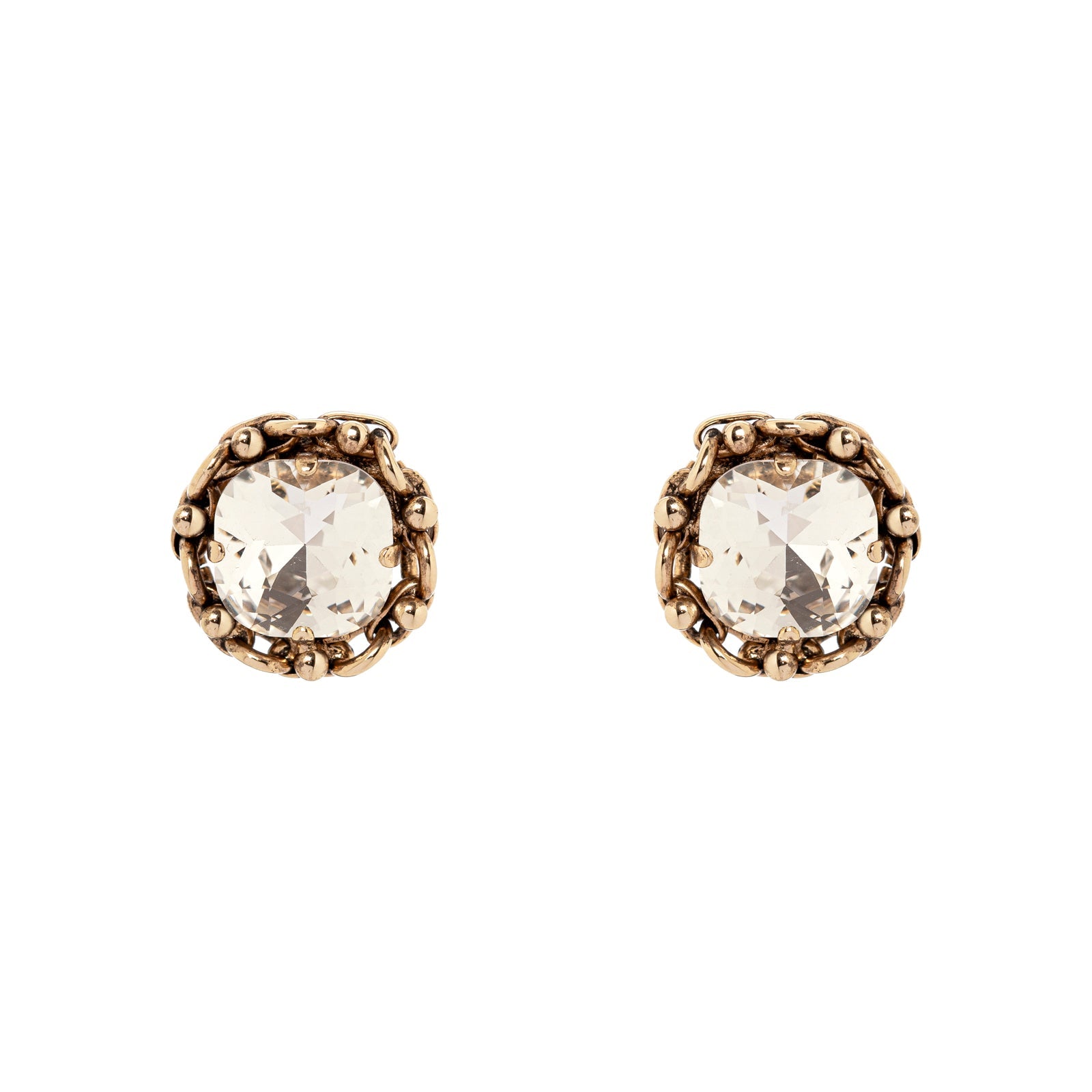 Little spotlight earrings La reve - White - Sodini Bijoux