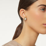 Little spotlight earrings La reve - White - Sodini Bijoux