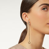 Long earrings La reve - White - Sodini Bijoux