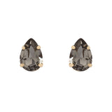 Little drop-shaped earrings La reve - Grey - Sodini Bijoux