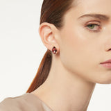 Little drop-shaped earrings La reve - Viola - Sodini Bijoux