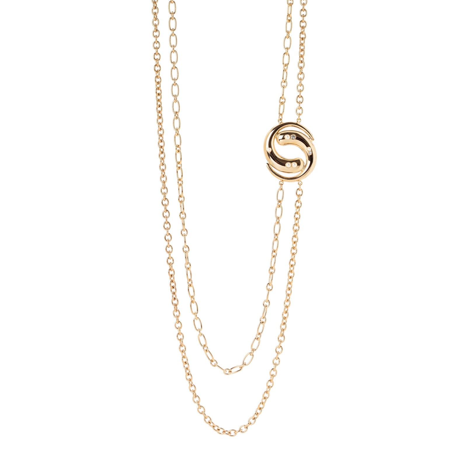 Collana lunga con charm Amaranta - Oro - Sodini Bijoux