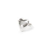 Anello con cuore Amaranta - Argento - Sodini Bijoux