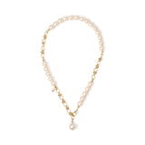 Collana perle e catena Kelly - Bianco - Sodini Bijoux