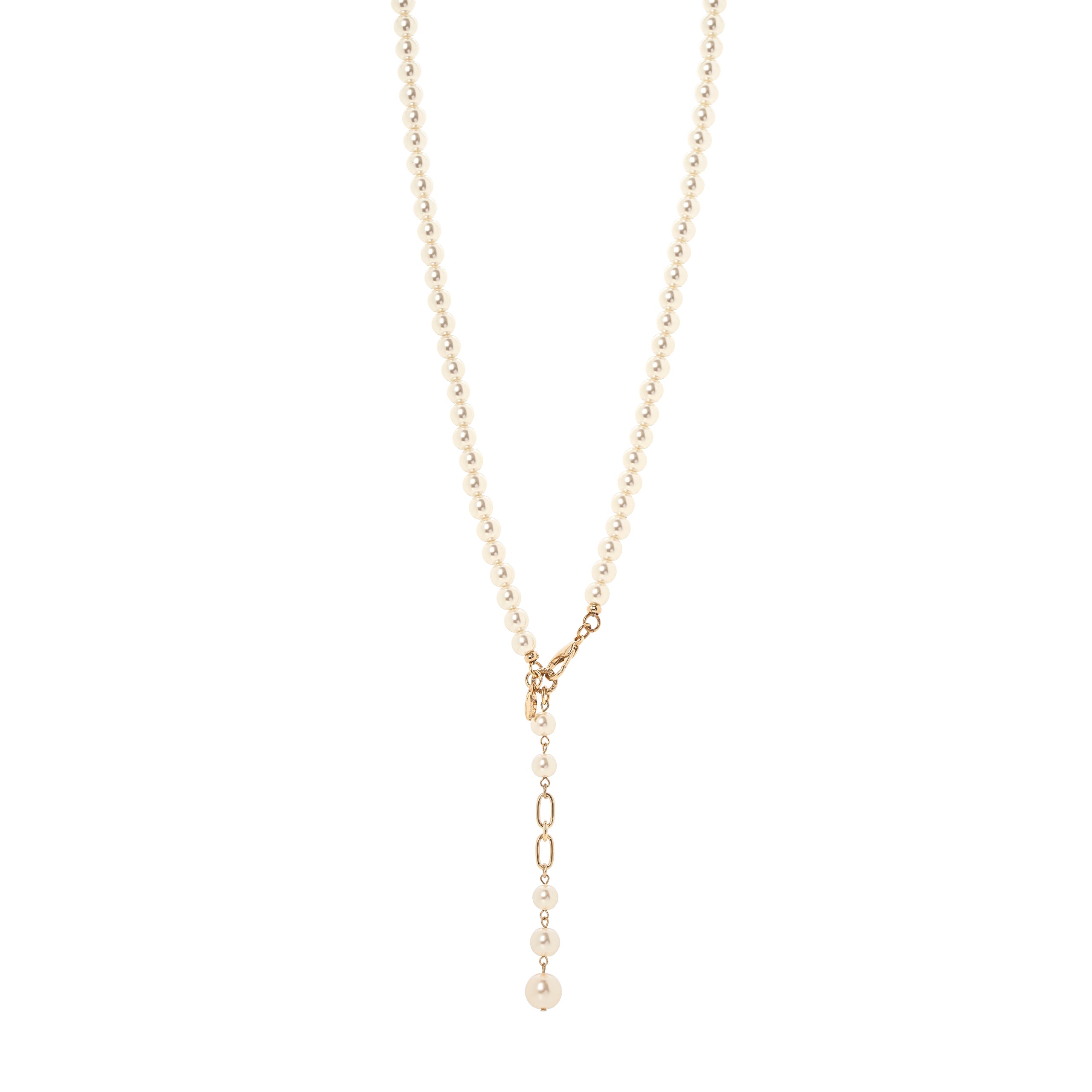 Collana perle e pendente Kelly - Bianco - Sodini Bijoux