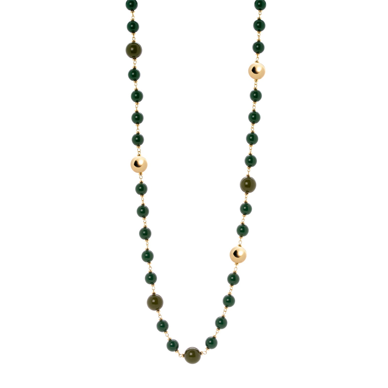 Long necklace Tribeca - Verde - Sodini Bijoux