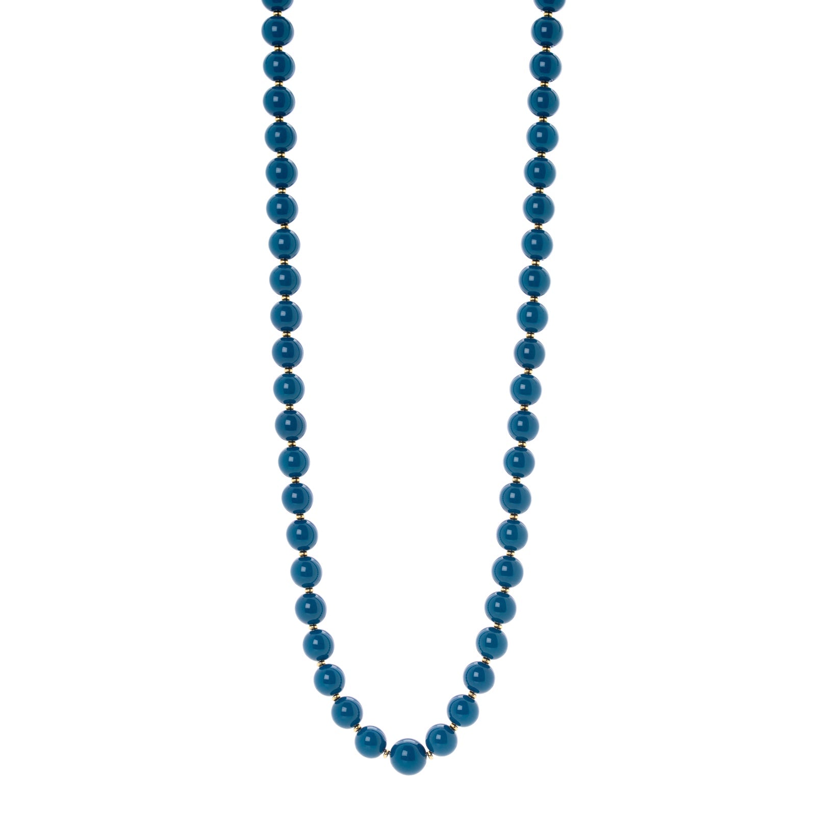 Necklace with boules Tribeca - Blu - Sodini Bijoux