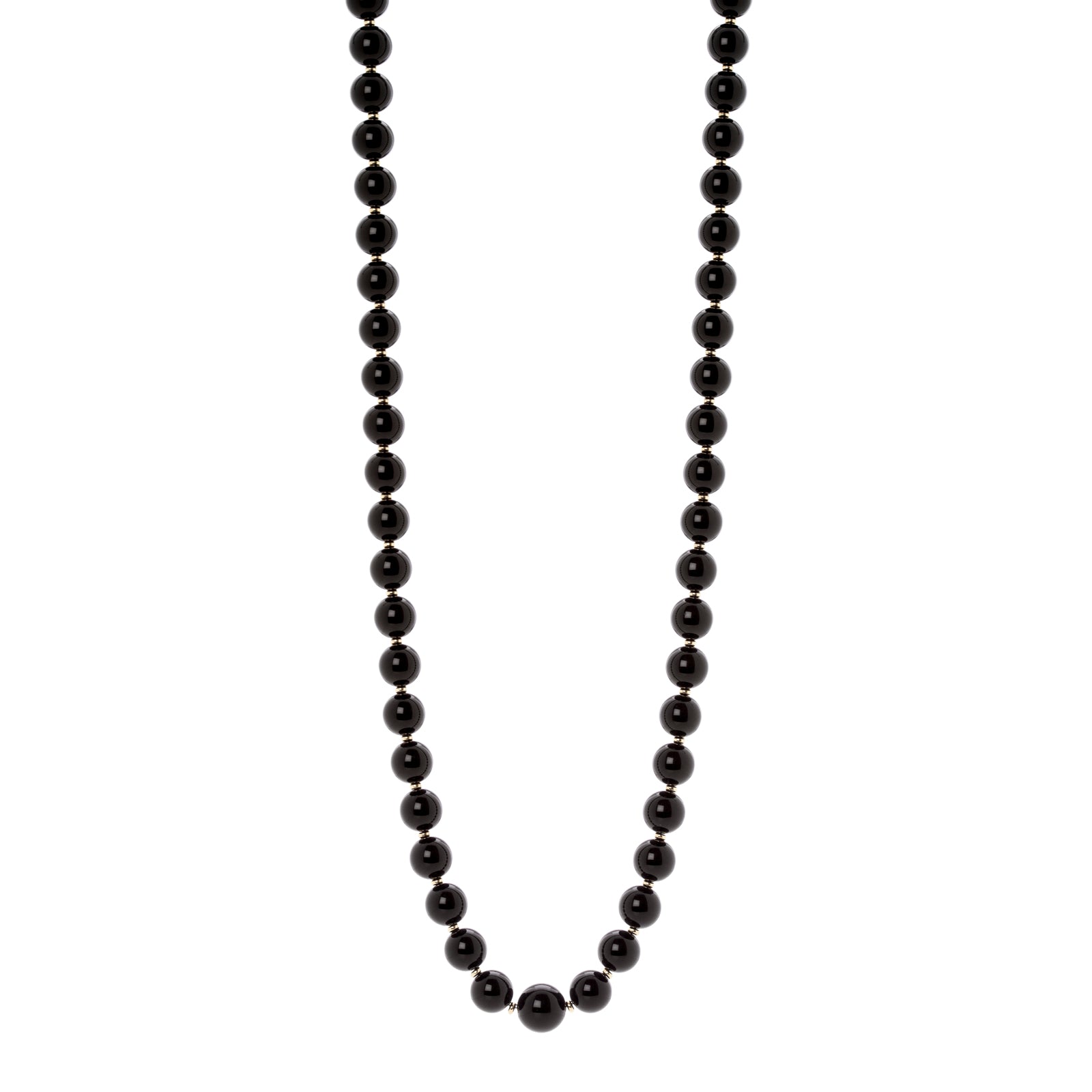 Necklace with boules Tribeca - Nero - Sodini Bijoux