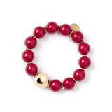 Bracciale elastico Tribeca - Rosso - Sodini Bijoux