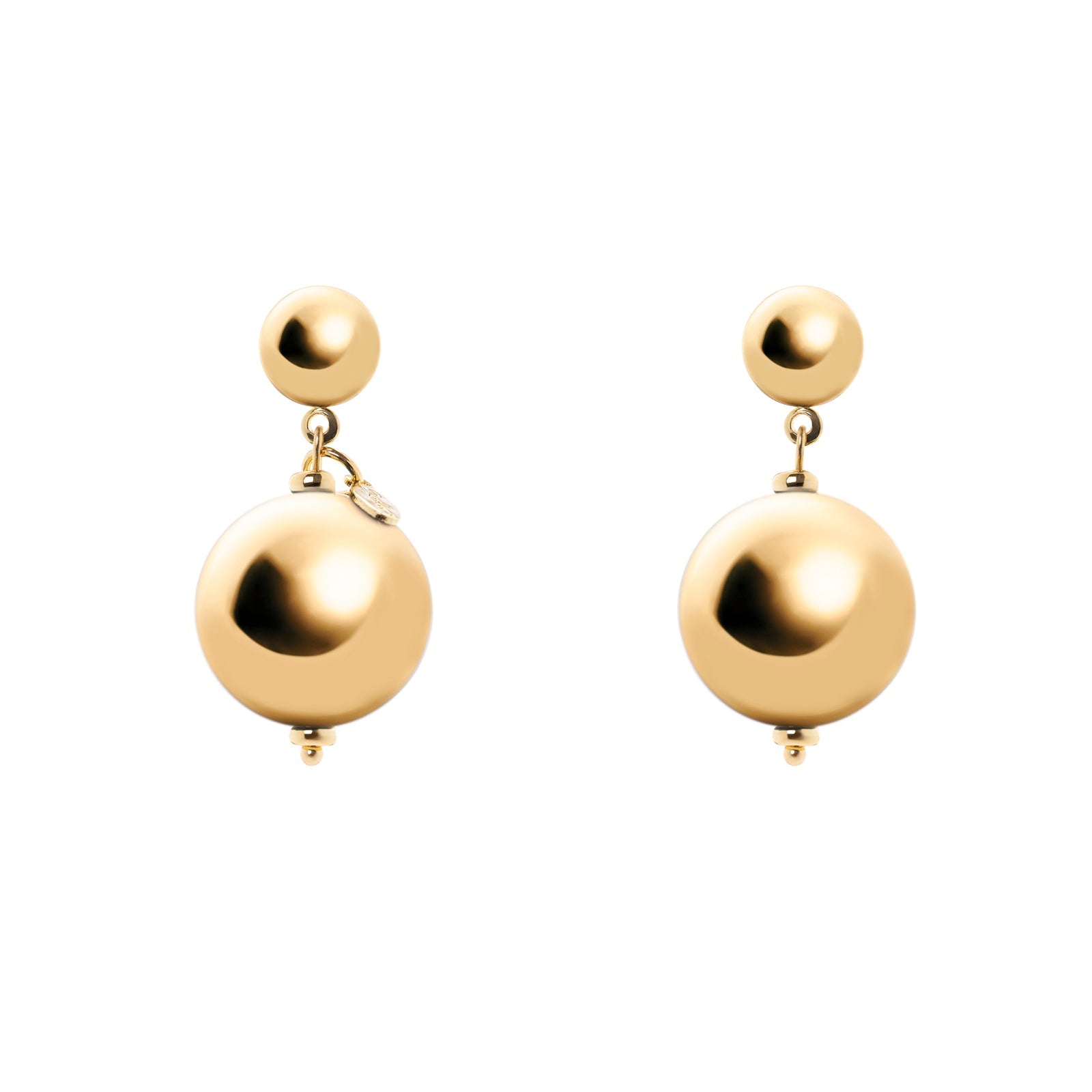 Earrings little sphere and boule Tribeca - Oro - Sodini Bijoux