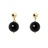 Earrings little sphere and boule Tribeca - Nero - Sodini Bijoux