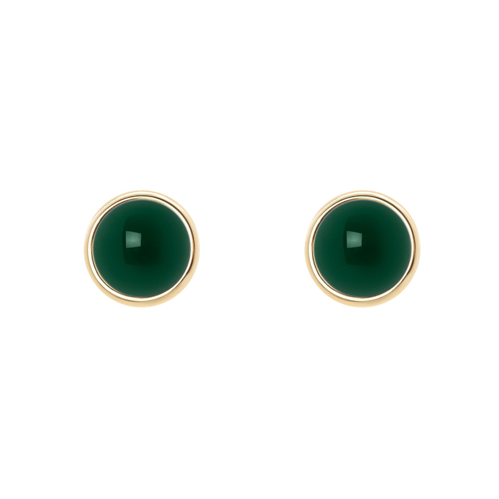 Stud earrings Tribeca - Verde - Sodini Bijoux