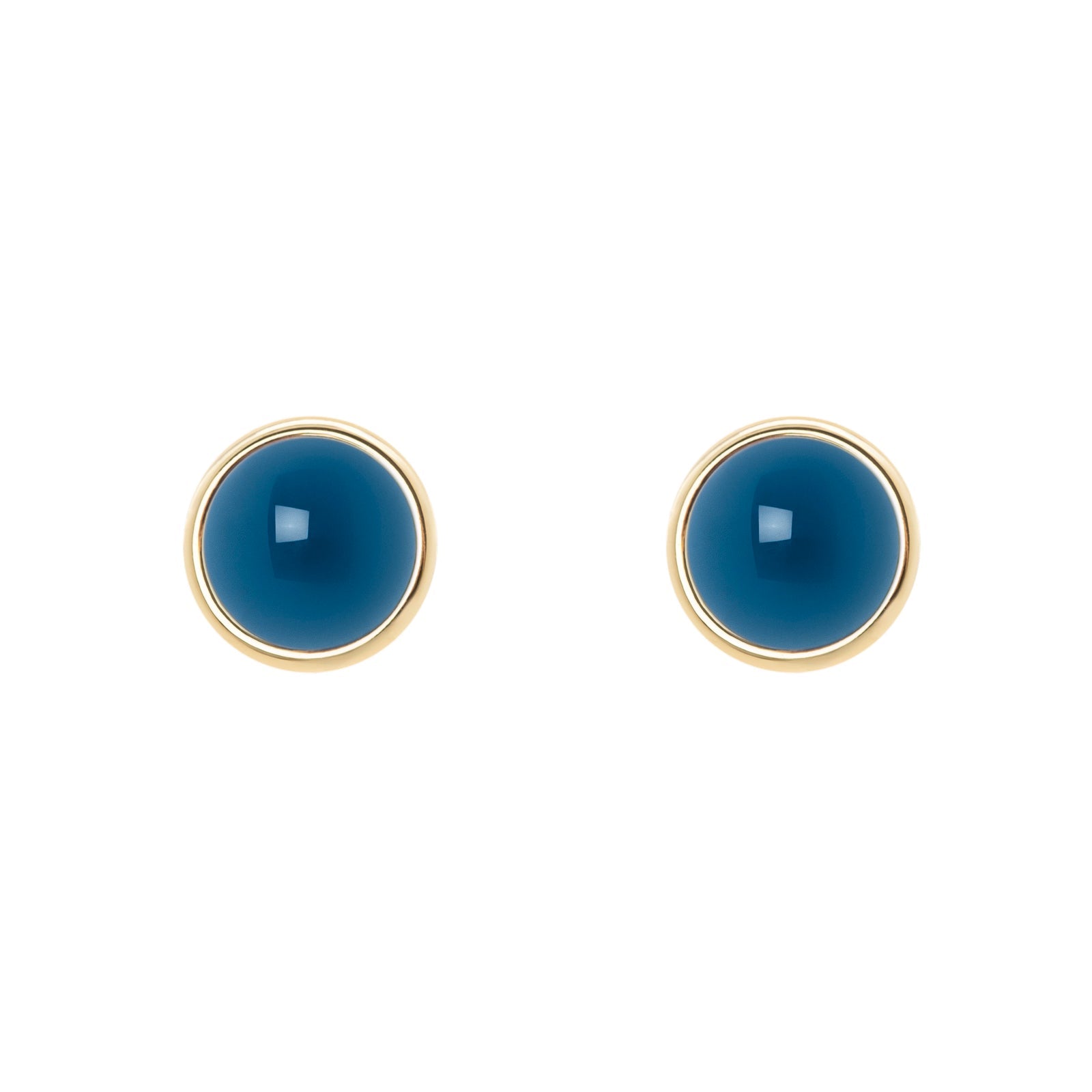 Stud earrings Tribeca - Blu - Sodini Bijoux