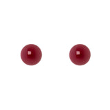 Boule earrings Tribeca - Rosso - Sodini Bijoux