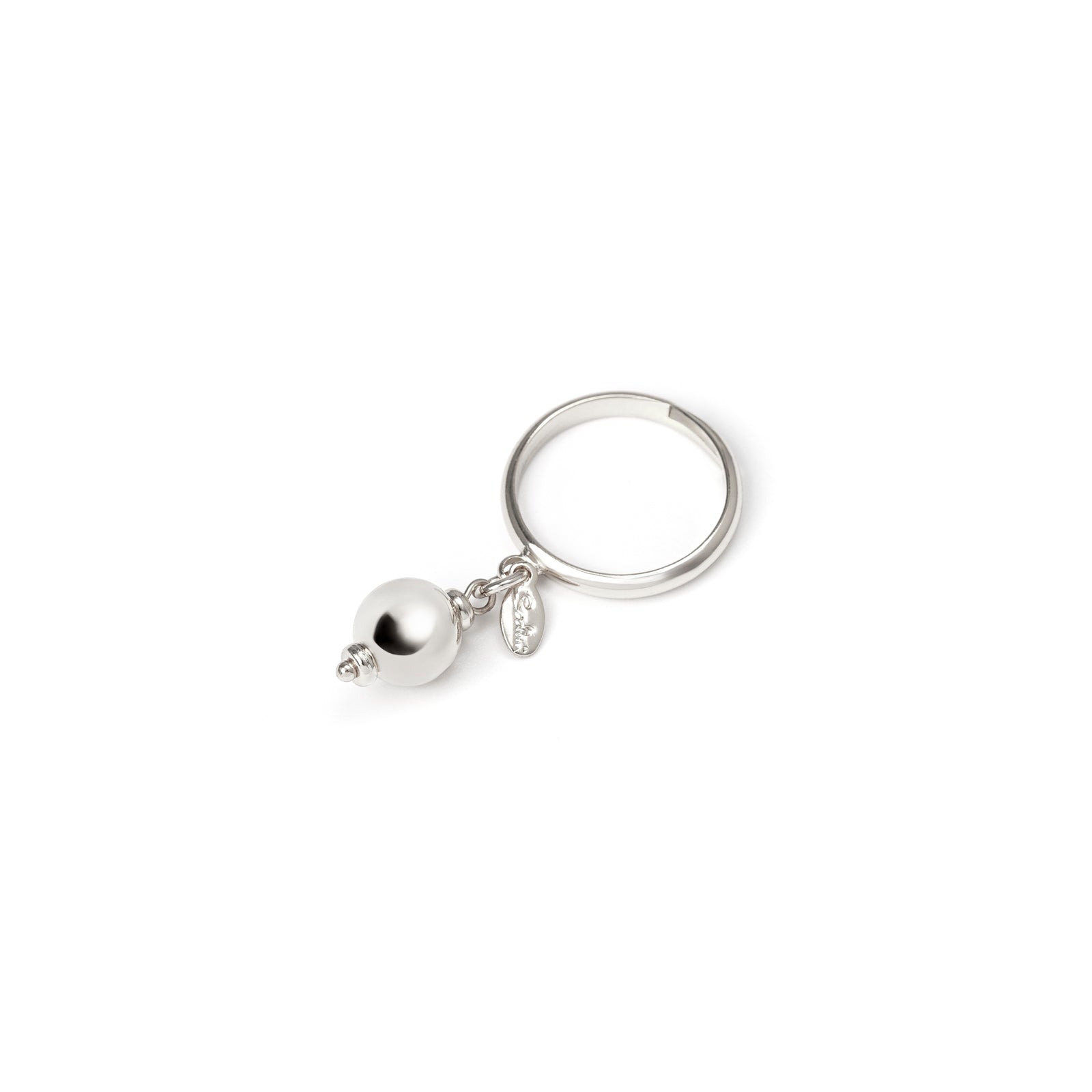 Ring with pendant Tribeca - Argento - Sodini Bijoux