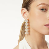 Long earrings Eva - Gold - Sodini Bijoux