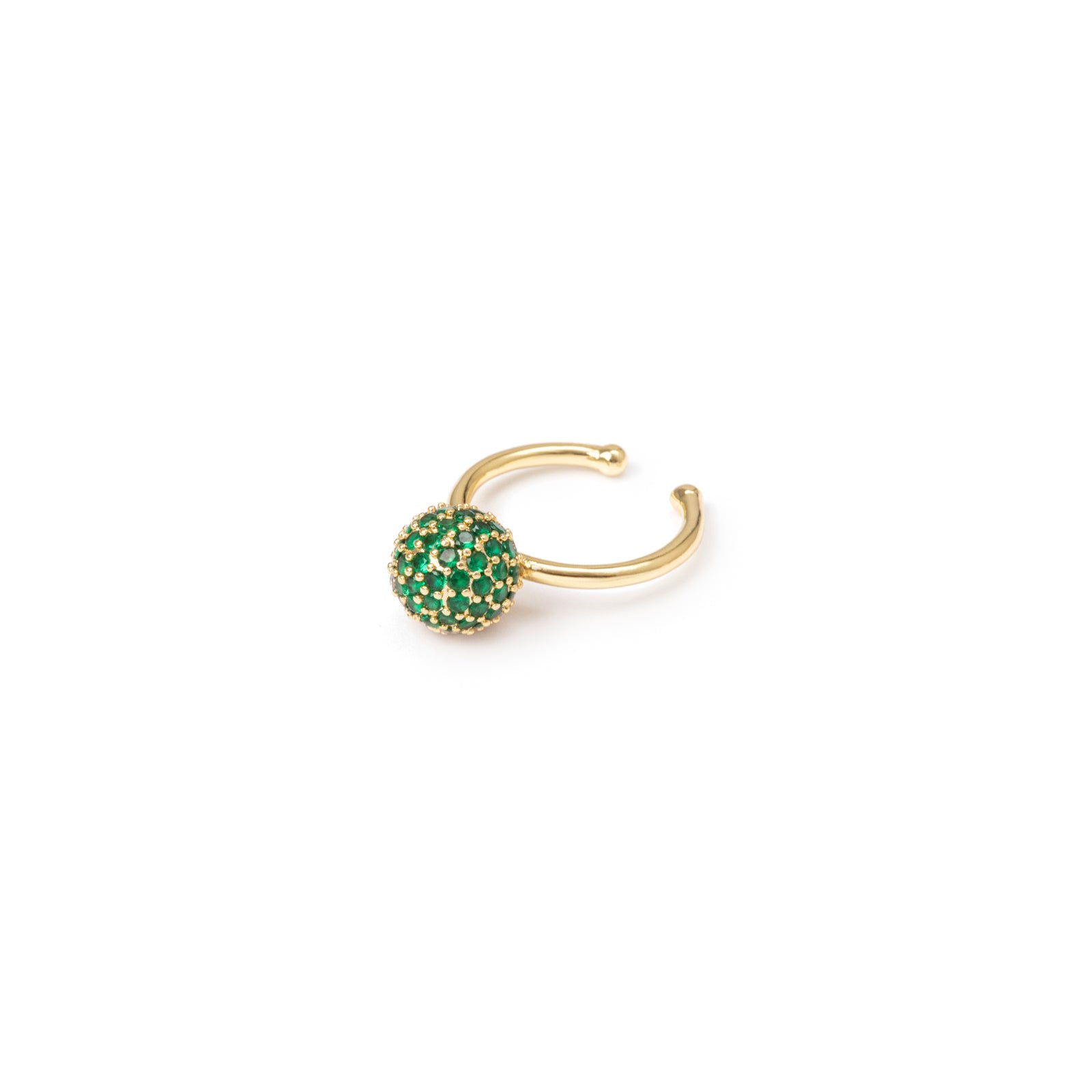 Anello con sfera Praline - Verde - Sodini Bijoux