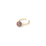 Anello con sfera Praline - Viola - Sodini Bijoux