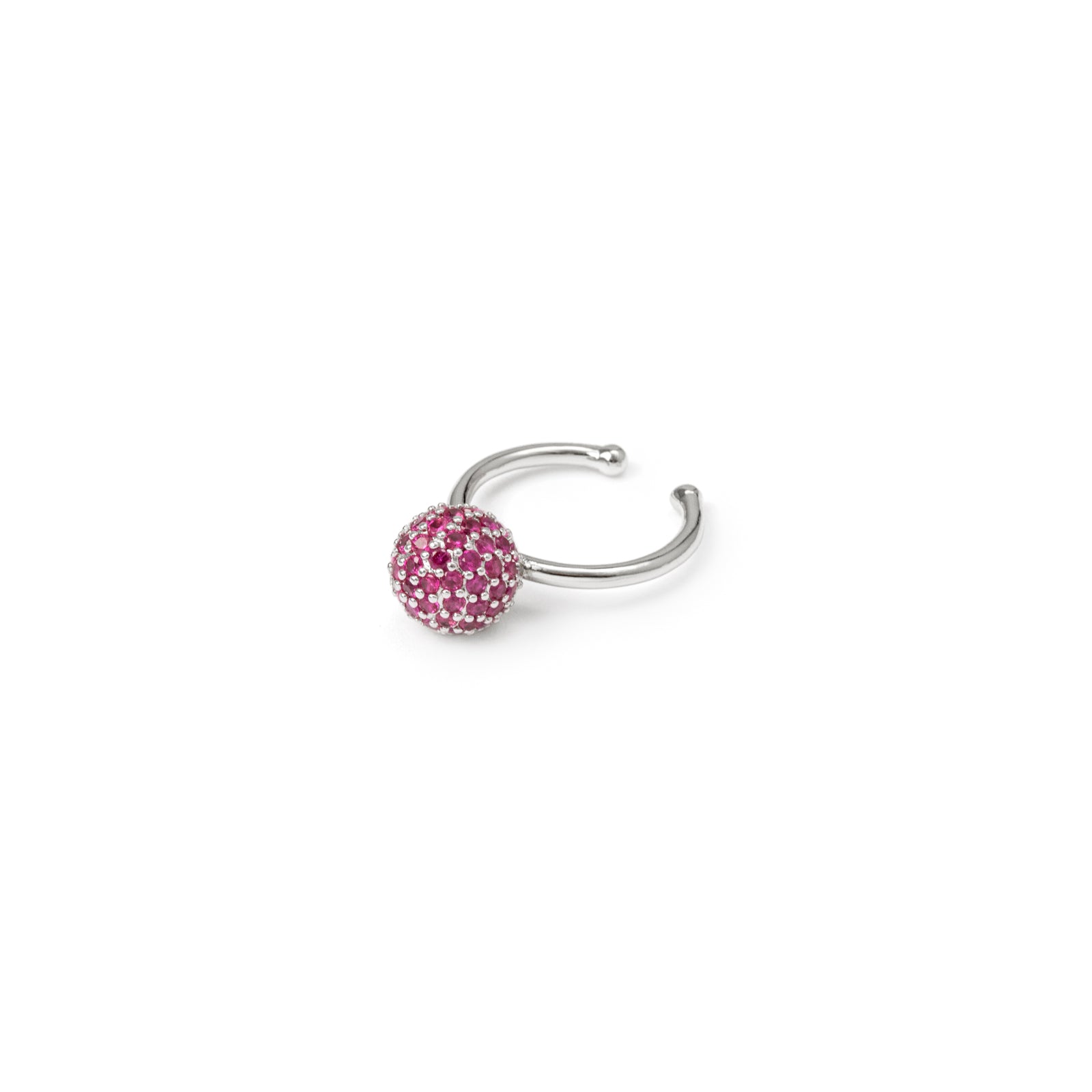 Anello con sfera Praline - Fucsia - Sodini Bijoux