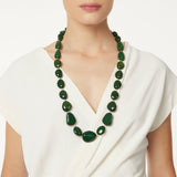 Collana di ciottoli Corinne - Verde - Sodini Bijoux