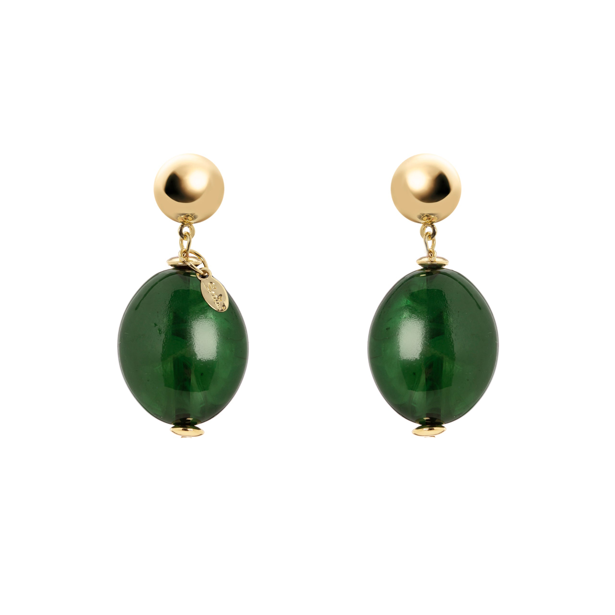 Orecchini con olivina Corinne - Verde - Sodini Bijoux