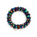 Cluster elastic bracelet Josette - Multicolor - Sodini Bijoux