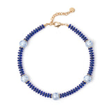 Girocollo Jane Azzurro e Blu - Blu - Sodini Bijoux