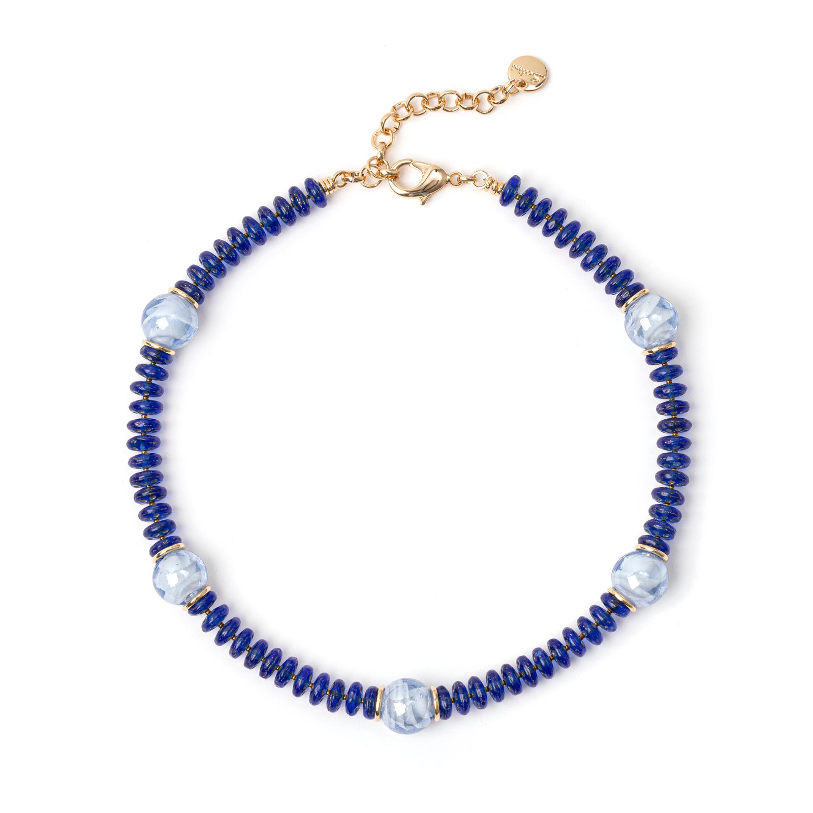 Girocollo Jane Azzurro e Blu - Blu - Sodini Bijoux