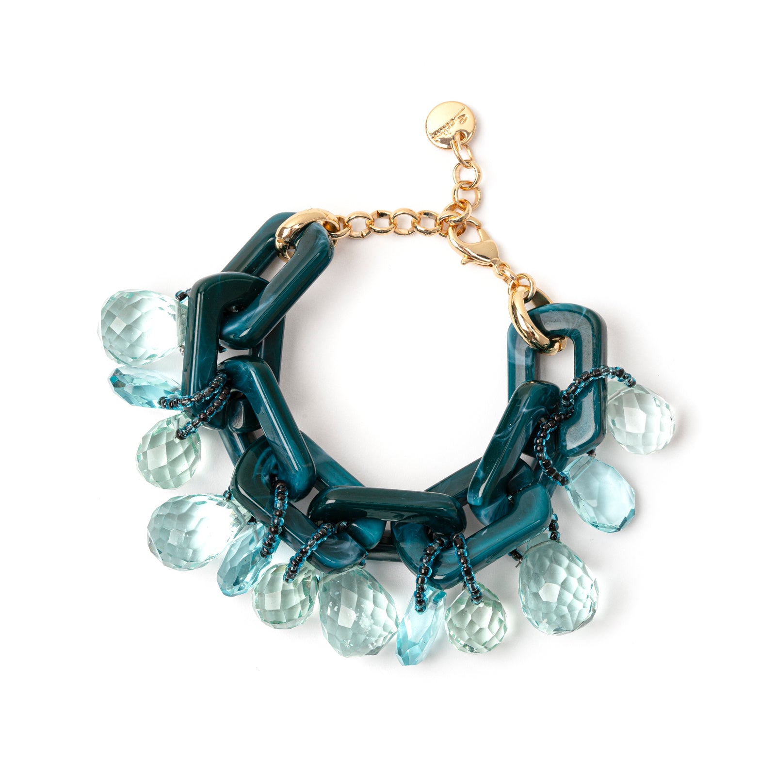 Bracciale Jane con Perle Giapponesi - Turchese - Sodini Bijoux