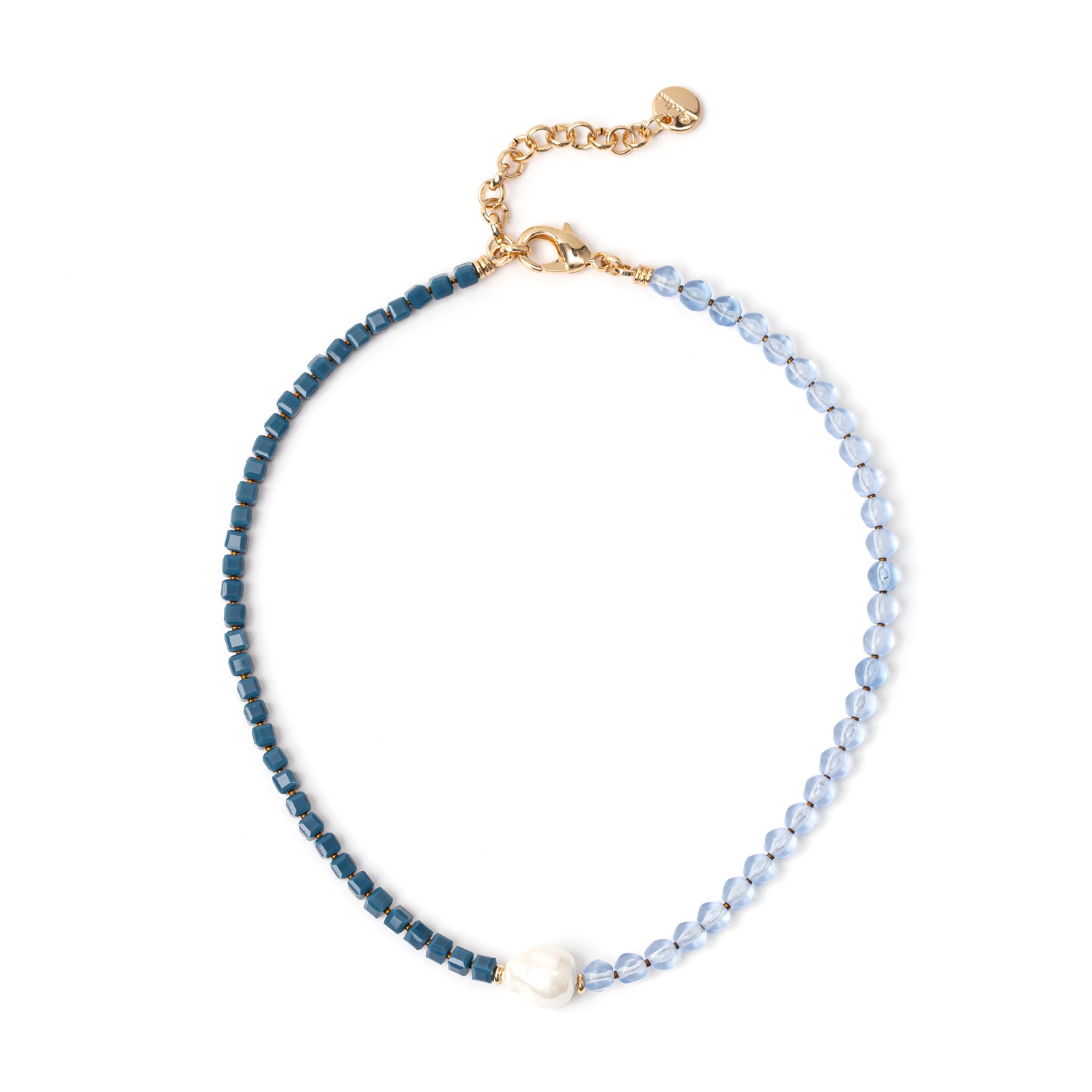 Girocollo Jane Blu Montana e Azzurro - Blu - Sodini Bijoux