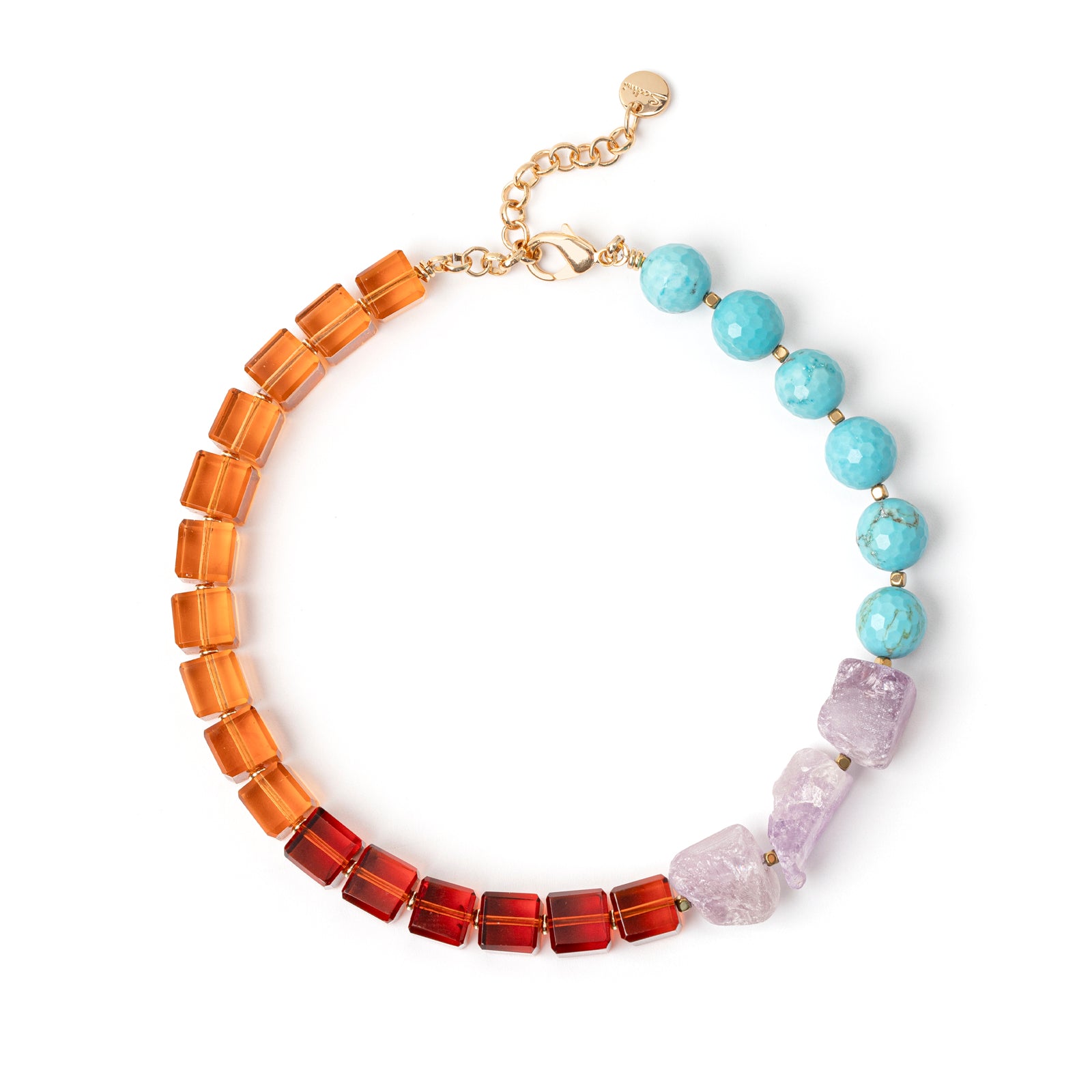 Jane Turquoise, Amethyst, Red and Jane - Multicoloured - Sodini Bijoux