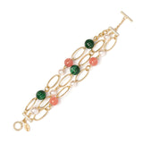 Bracciale a tre fili Matilda - Multicolor - Sodini Bijoux