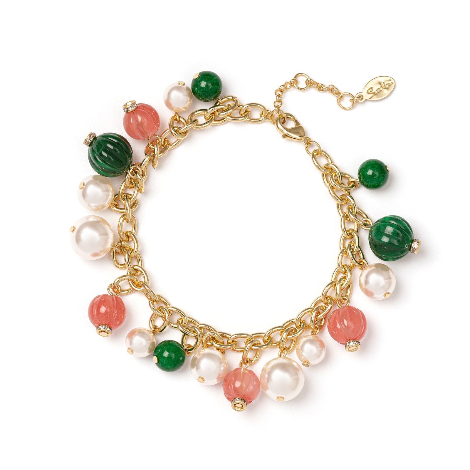 Bracelet with pendants Matilda - Multicoloured - Sodini Bijoux