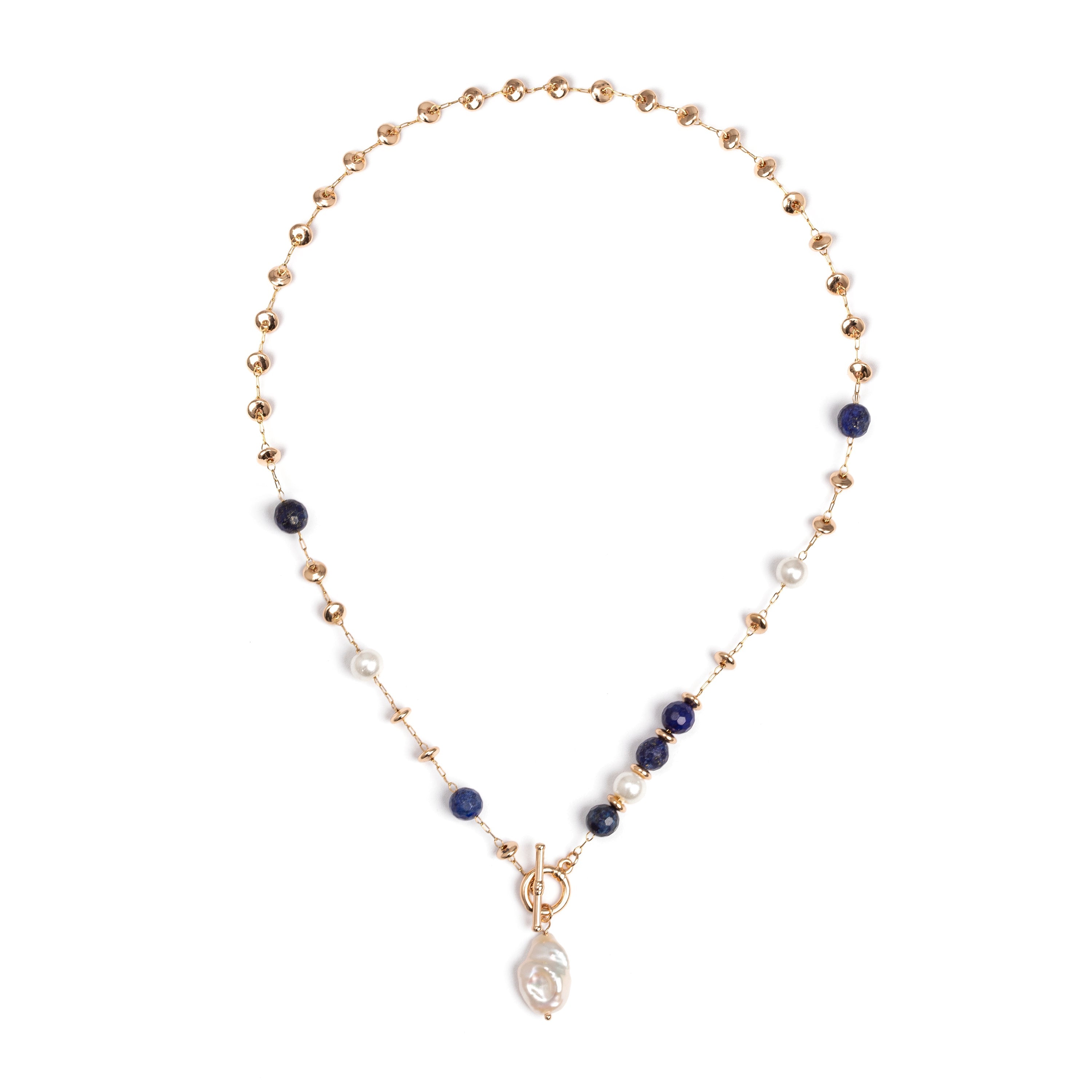 Collana con pendente Dualism - Blu - Sodini Bijoux