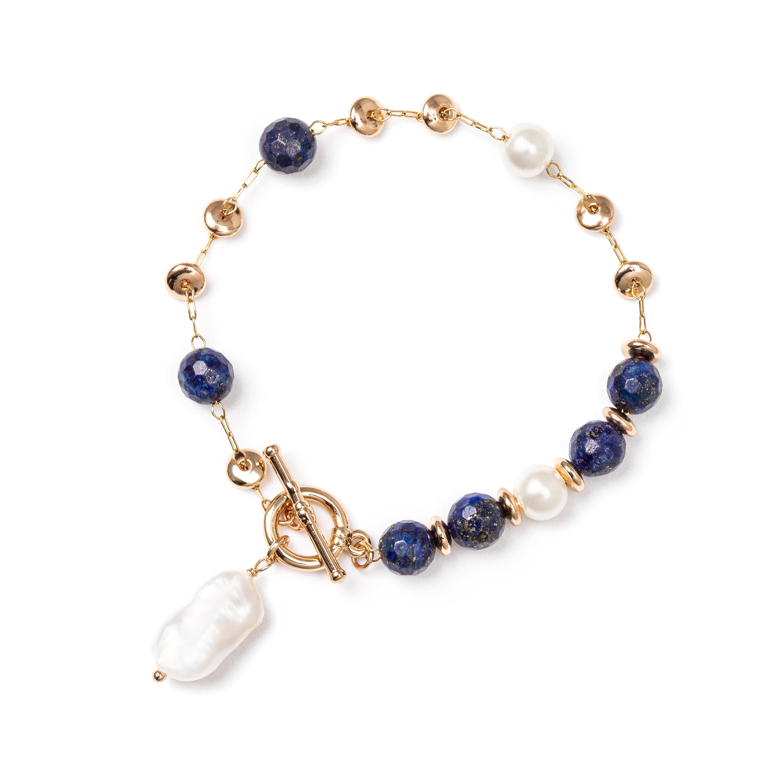 Bracciale con pendente Dualism - Blu - Sodini Bijoux