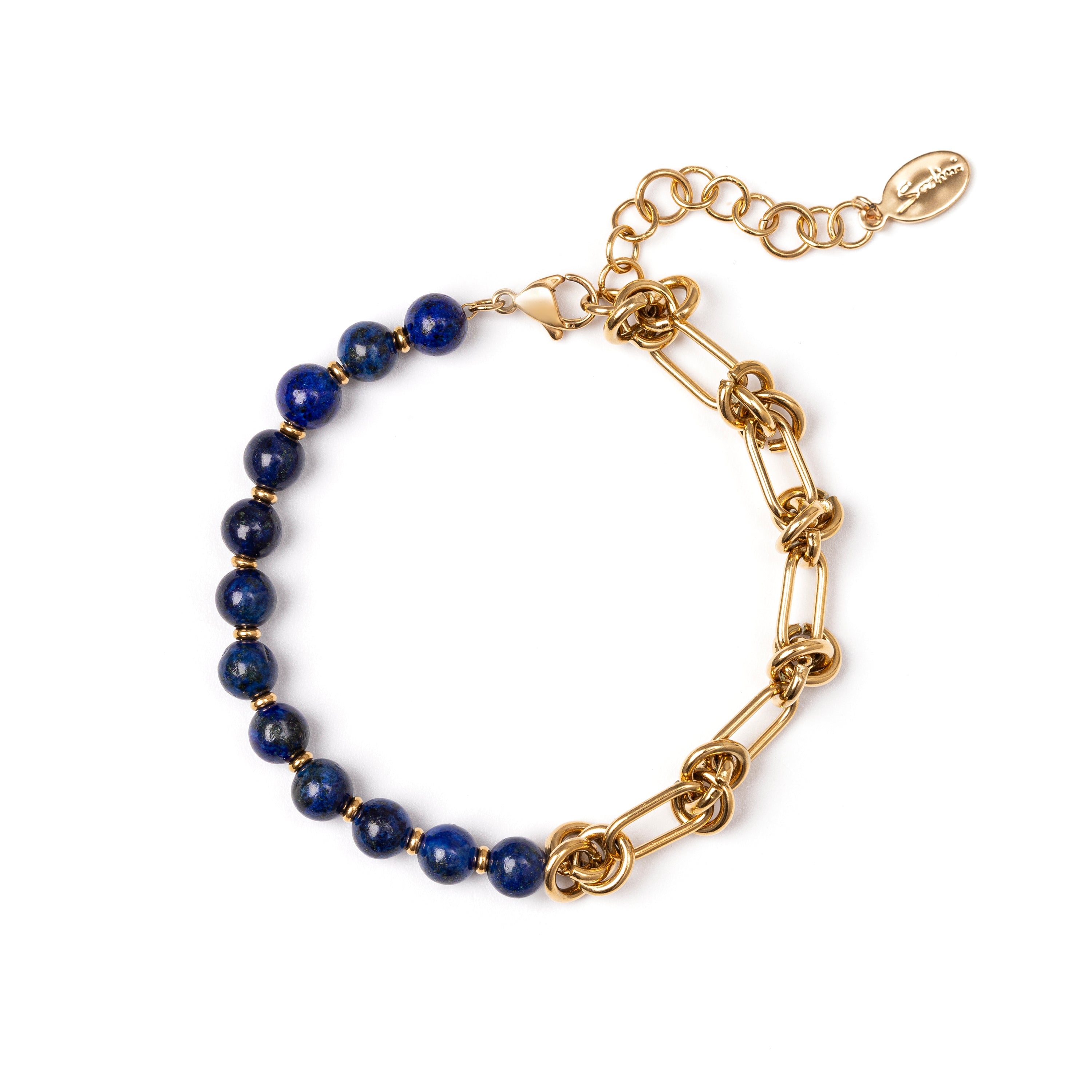 Bracciale a due sezioni Dualism - Blu - Sodini Bijoux