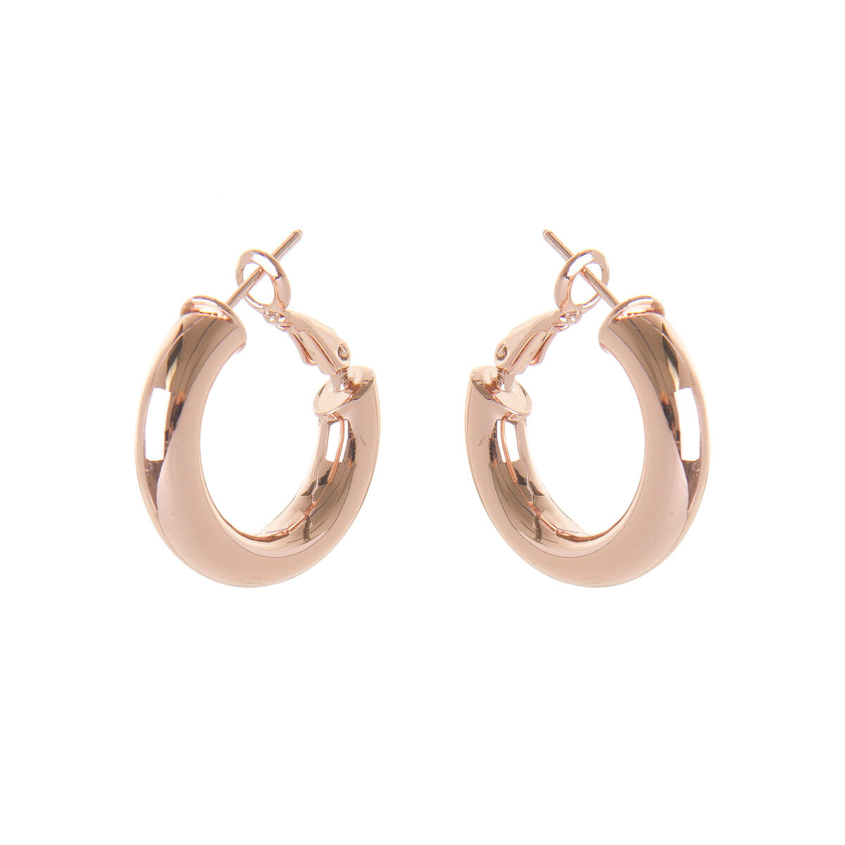 Small semicircle earrings Opera - Pink - Sodini Bijoux